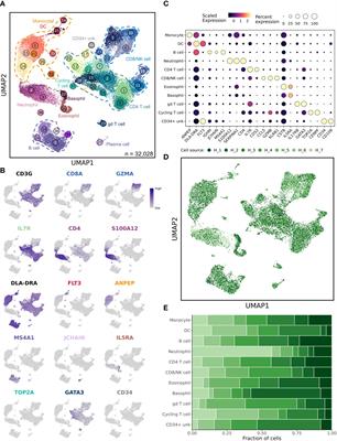 A single-cell RNA sequencing atlas of circulating leukocytes from healthy and osteosarcoma affected dogs